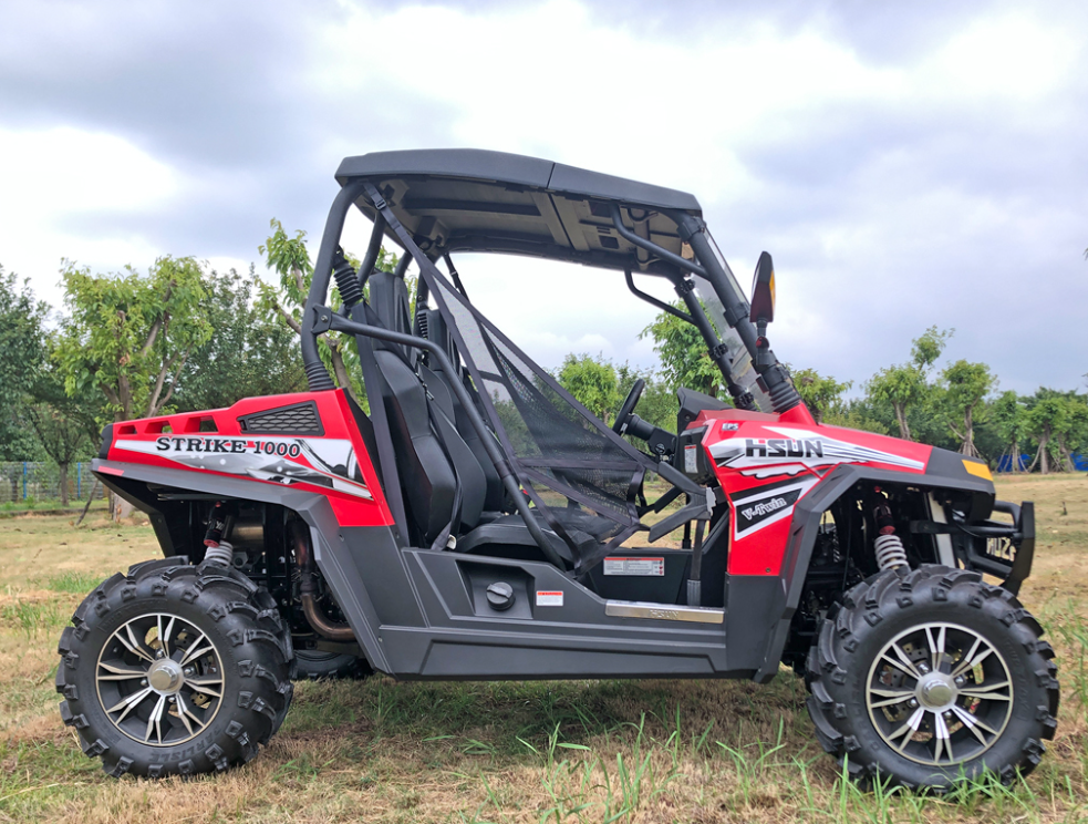 2 Seat 4x4 1000cc UTV Engine Front Drum Rear Disc Brake System