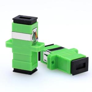 Wholesale High Precision Ceramic SC APC Fiber Optic Adapter from china suppliers