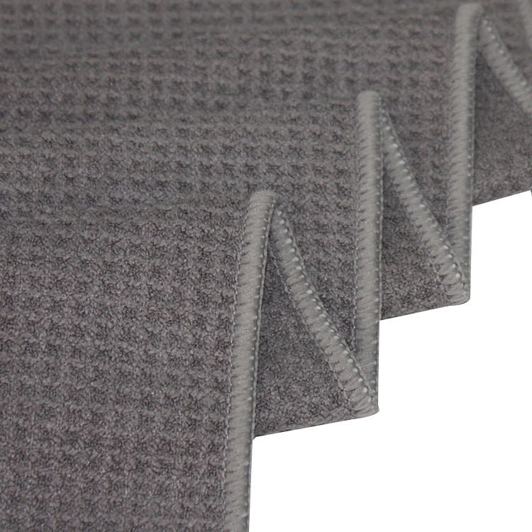 Wholesale Magnetic Golf Towel High Quality Sport Accessories Magnet Golf Towel Custom Logo Microfiber Waffle Golf Towels