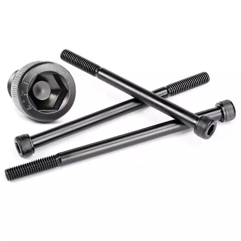 ISO Standard Blue Anodized M3 M4 M5 M6 M8 304 Stainless Steel Hexagon Hex Socket Smooth Cap Head Allen Screw Bolt 6-50mm