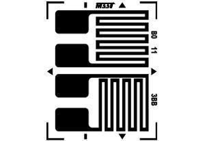 Wholesale BB Metal Half Bridge Foil Strain Gauge / Electronic Strain Gauge from china suppliers