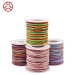 Rainbow Jade Nylon Thread for Leather Products Making Craft Rat Tail Jewelry
