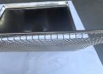 Light Grey Custom Deep Baking Tray Metal Stainless Steel 304