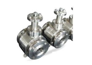 Wholesale High Pressure 3 Piece Forged Ball Valves Flanged from china suppliers