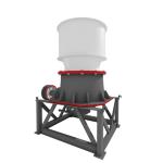 Single Cylinder Hydraulic Cone Crusher 315KW For Mine Crush