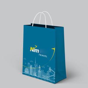 Wholesale 210gsm Printed Recycled Paper Bags White Paper Bags CMYK Or Pantone Color from china suppliers