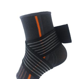 Wholesale Best selling customized breathable knitting compression joint protection weightlifting sports ankle brace from china suppliers