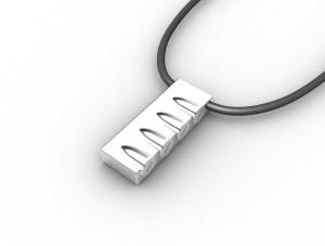 Wholesale Tagor Jewelry Top Quality Trendy Classic 316L Stainless Steel Necklace Pendant ADP137 from china suppliers