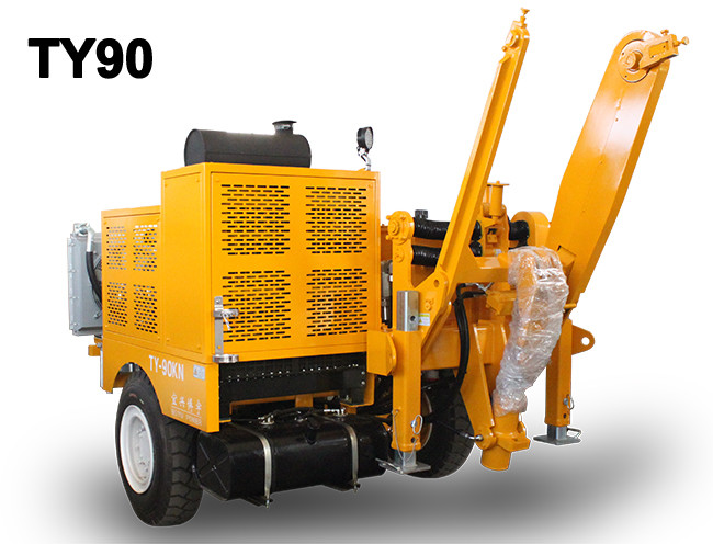 Hydraulic Puller Transmission Line Stringing Equipment Cummins Engine