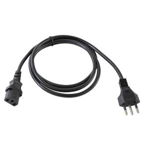 Wholesale Copper Conductor 3 Pin Plug Brazil Power Cord Customized Length Color from china suppliers