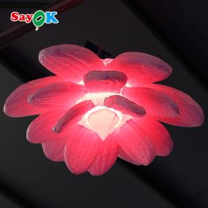 Wholesale Inflatables Led Light Hanging Inflatable Lotus Flowers For Wedding Decorations Advertising Stage from china suppliers