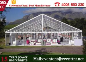 Wholesale Waterproof Clear Span Tent Aluminum Frame Structure For Outdoor Restaurant from china suppliers