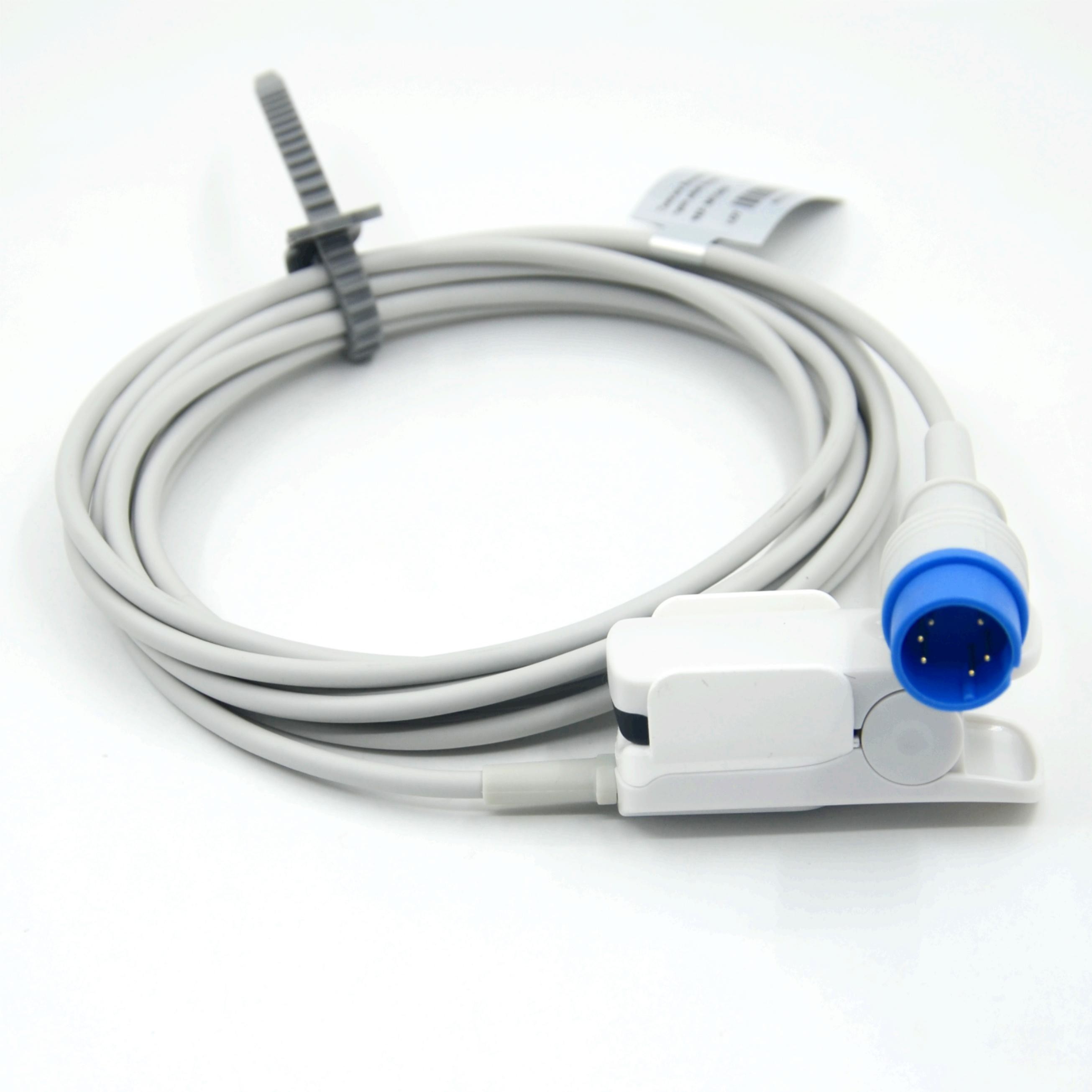 Compatible Zoncare Adult Clip Reusable Spo2 Sensor