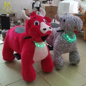 Wholesale Hansel entertainment games walking electric machine stuffed electric animal car from china suppliers
