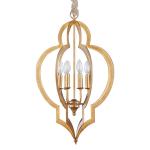 Cast iron wrought chandelier for indoor home pendant lamp (WH-CI-49)