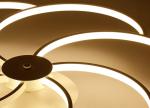 240V Flower Shape 420*80mm 550*80mm Aluminum 48w Modern Ring Light