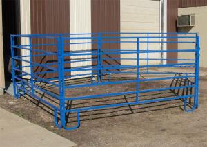 Wholesale 4ft x 9ft Cattle Horse yard panels for United States Farm 40mm tubing cattle fence panels from china suppliers