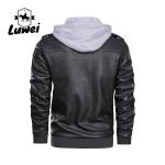Leather Plus Size Motorcycle Trench Jaqueta Windcheater Utility Outdoor Sports