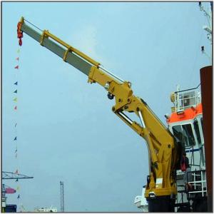 Wholesale Hydraulic Knuckle Boom Marine Crane for sale in China Marine Ship Deck Crane from china suppliers