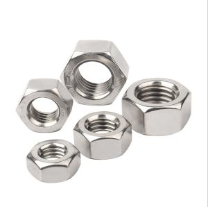 Wholesale White Zinc Plated Hex Nuts For General Industry Imperial Measurement System DIN934 from china suppliers