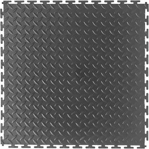 Wholesale Garage Floor 18 X 18 Inch Square Rubber Diamond Plate Interlocking Floor Tiles For Home Gym from china suppliers