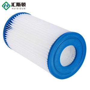 Wholesale PP Blue white 10*4.5inch High Flow Above Ground Swimming Pool Cartridge Filter System from china suppliers