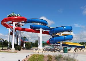 Wholesale Outdoor / Indoor Small Water Slide Fade Resistant For Holiday Resort from china suppliers