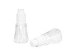 Transparent Heavy Wall 30ml Lotion Pump Bottle 50% PCR PETG For Serum Essence