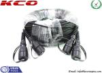 Long 8 Core Outdoor Fiber Optic Patch Cable , Armored Network Cable