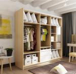 European Style Wall Particle Board Wardrobe For Wedding Bedroom Interior