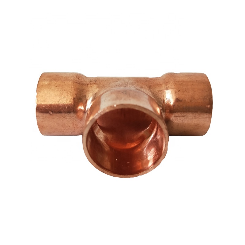 Reduce Copper Press Connector for Plumbing Pipe Fittings in HVAC System Project