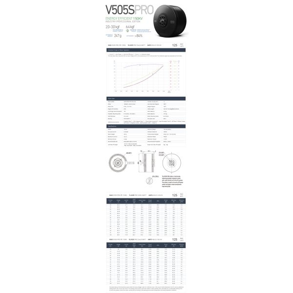 V505S PRO IPE V3 Brushless DC Motor