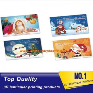 China high quality cheap 3d lenticular promotion card anime 3d lenticular flip picture artist personnal flip photo on sale