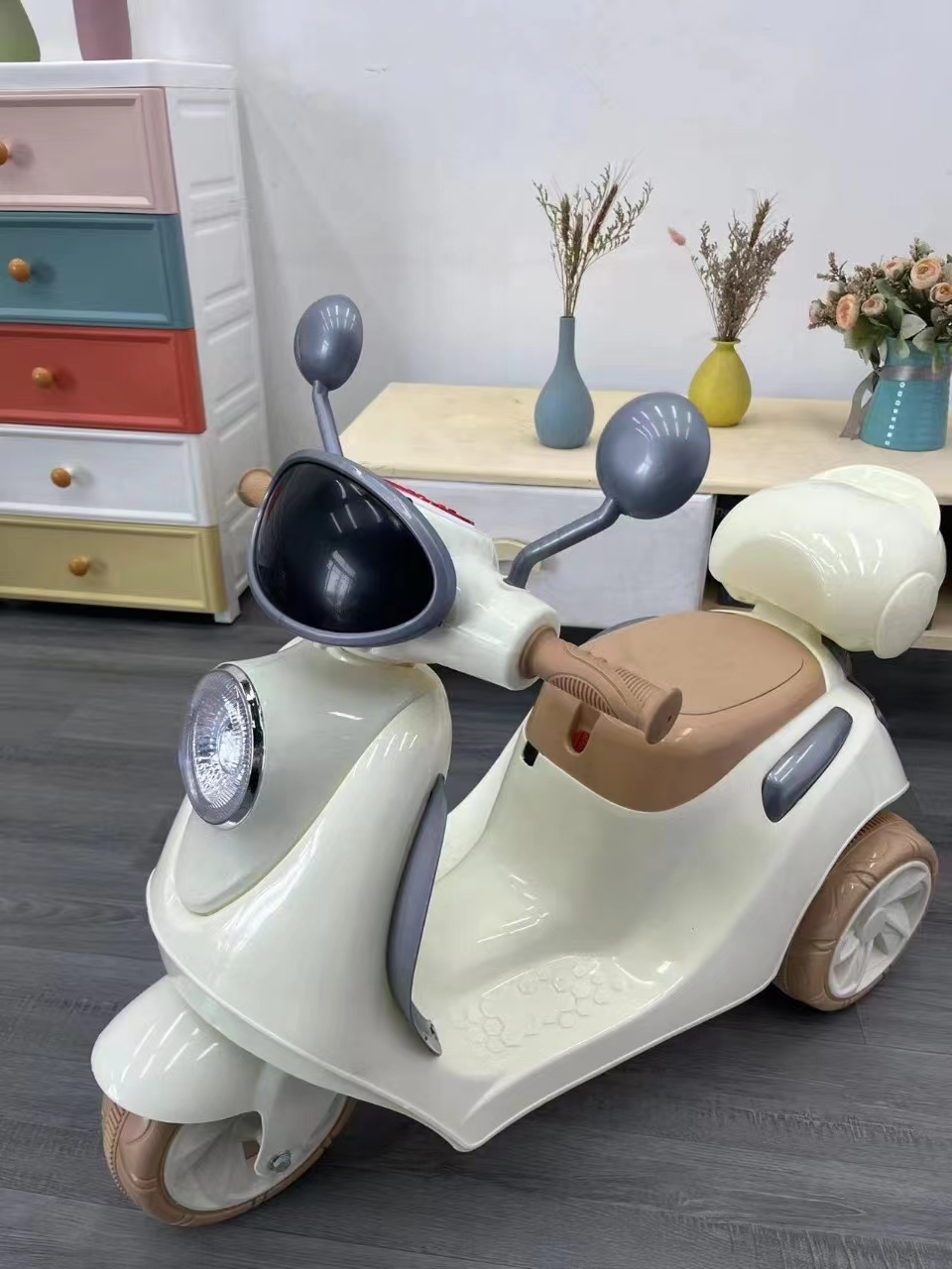 Early Education and Music 6v Electric Motorbike for Kids N.W 6.5kg Style Ride On Toy