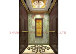 Wholesale 1600kg Mirror Etching Passenger Elevator Lift 304 Stainless Steel from china suppliers
