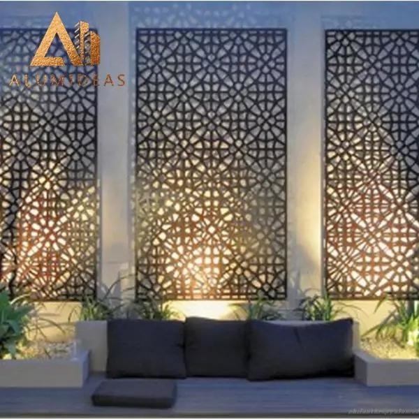 2mm Aluminum Cnc Decorative Perforated Screen Facade