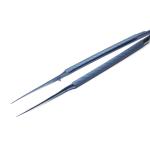 Ophthalmic needle holder forcep