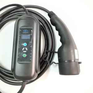 Wholesale 230V 5M Cable Portable EV Charger Car Home Charging Point With LED Screen from china suppliers