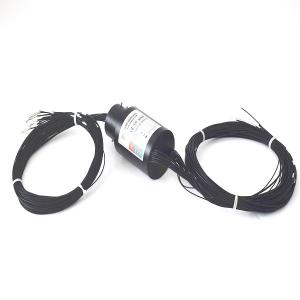 Wholesale Gold Contacts 50VDC 250 Rpm Custom Slip Ring With Inner Bore 23mm from china suppliers