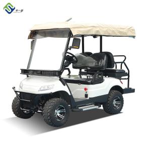 Wholesale 6 Seater Electric NVE LSV Limousine Golf Cart With Rainproof Sunshade Curtains from china suppliers