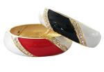 wide alloy bangle