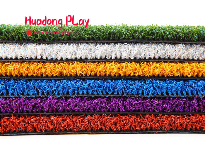 Professional Realistic Artificial Grass , Residential Artificial Turf Strong Color Fastness