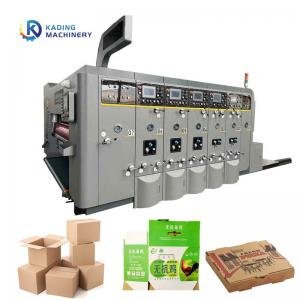 Wholesale Flexo Multi Colours Printing Box Machine For 5ply Corrugated Pizza Boxes from china suppliers
