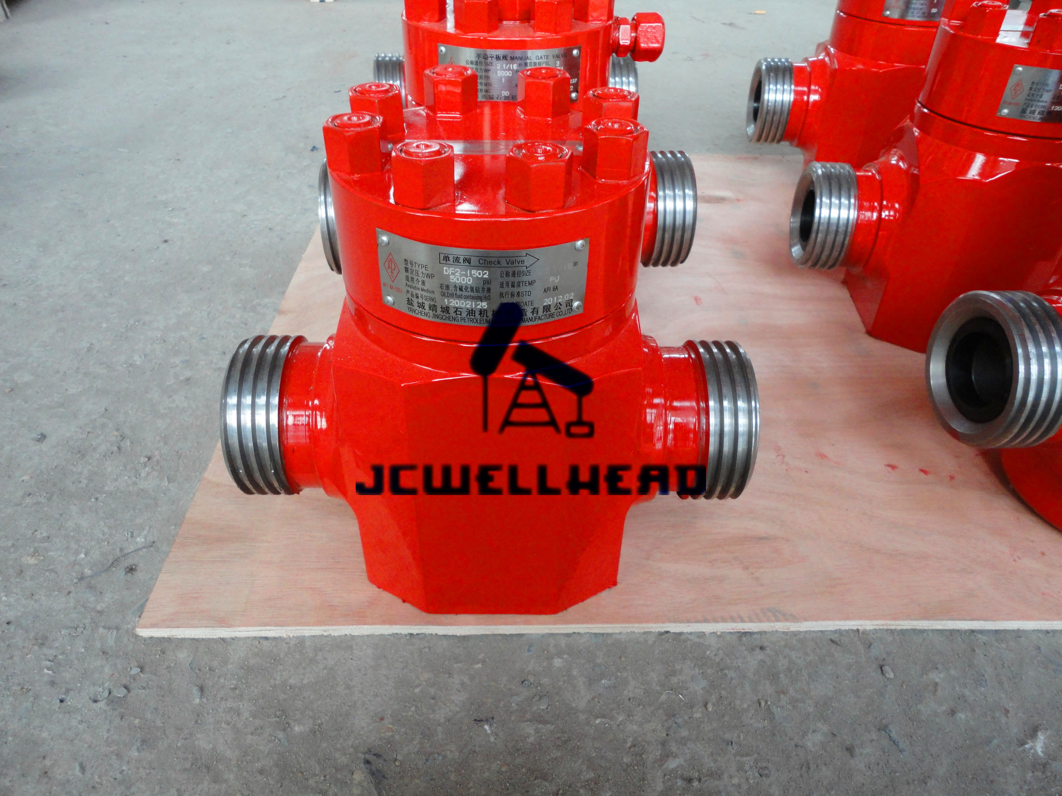 High Pressure Wellhead Valves / Swing Type Check Valve U Temperature Class