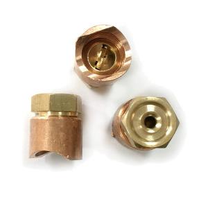 China Copper Brass Machine Spare Parts Steam Water Pipe Atomizing Nozzle on sale