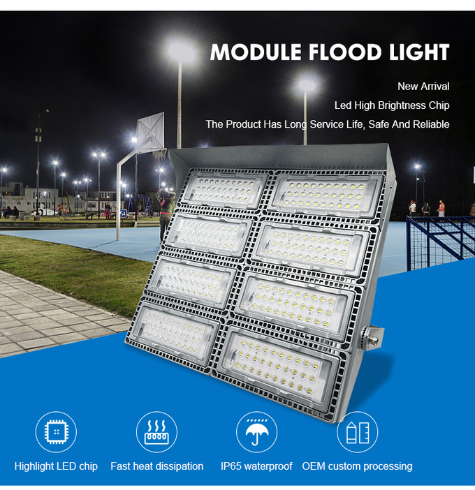Customized IP65 Modular LED High-Brightness Waterproof Floodlight