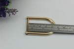High quality metal adjuster d ring buckle,easy datechable bag strap buckle 28mm