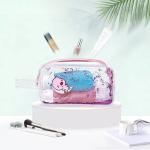 Girls Small Makeup Promotional Clear Cute PVC Cosmetic Bag