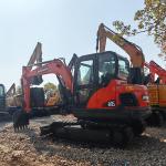 Crawler DX60 Used Doosan Excavators 95% New 40KW Rated Power 0.21m3 Bucket