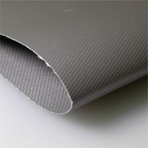 Wholesale Stainless Steel Reinforced Single Side Silicone Coated Fiberglass Fabric For Fire Containment Curtains from china suppliers